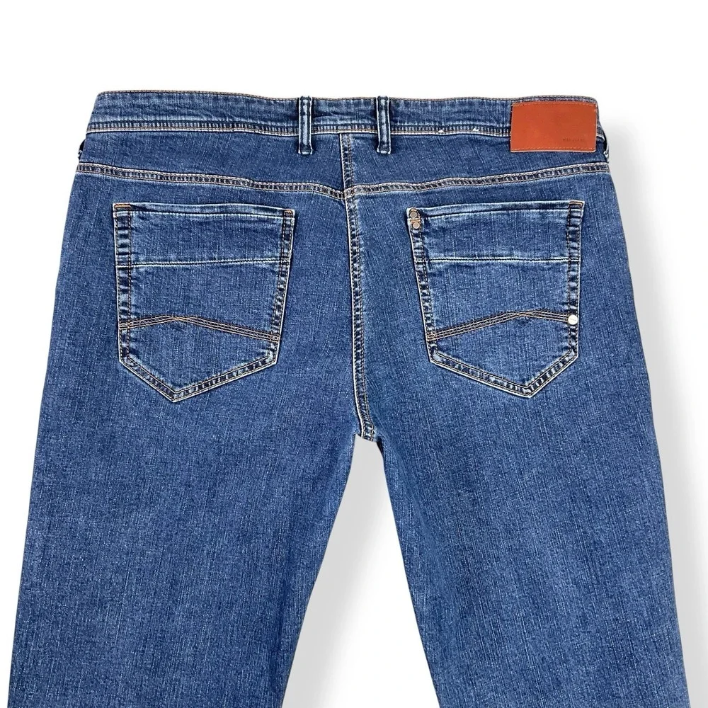 Mac Jeans For Successful People Men 38x34 (ACTUAL 38x32.5) Blue Slim Leg Germany